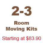 2 Moving Boxes and Supplies Kits 2 Moving Boxes and Supplies Kits