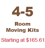 4 Moving Boxes and Supplies Kits 4 Moving Boxes and Supplies Kits