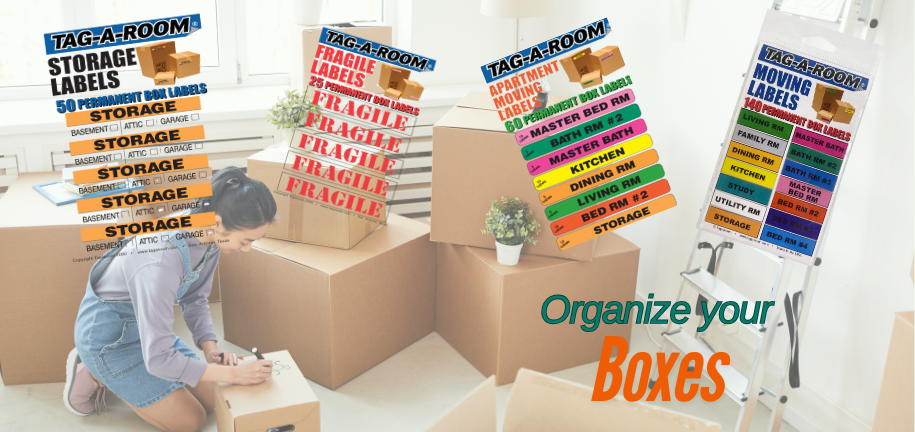 Apartment Moving Labels