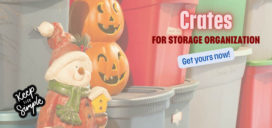 UBMOVE Sells Different Style Crates For Storage Organization