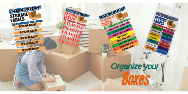 Apartment Moving Labels
