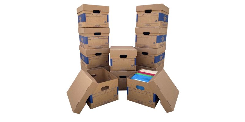 Stackable File Boxes