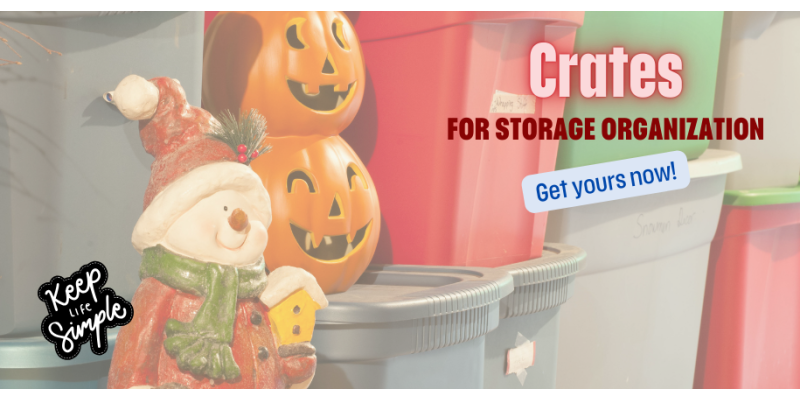 UBMOVE Sells Different Style Crates For Storage Organization