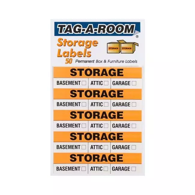 Storage Box Labels | Labels for Storage Boxes - Uboxes.com