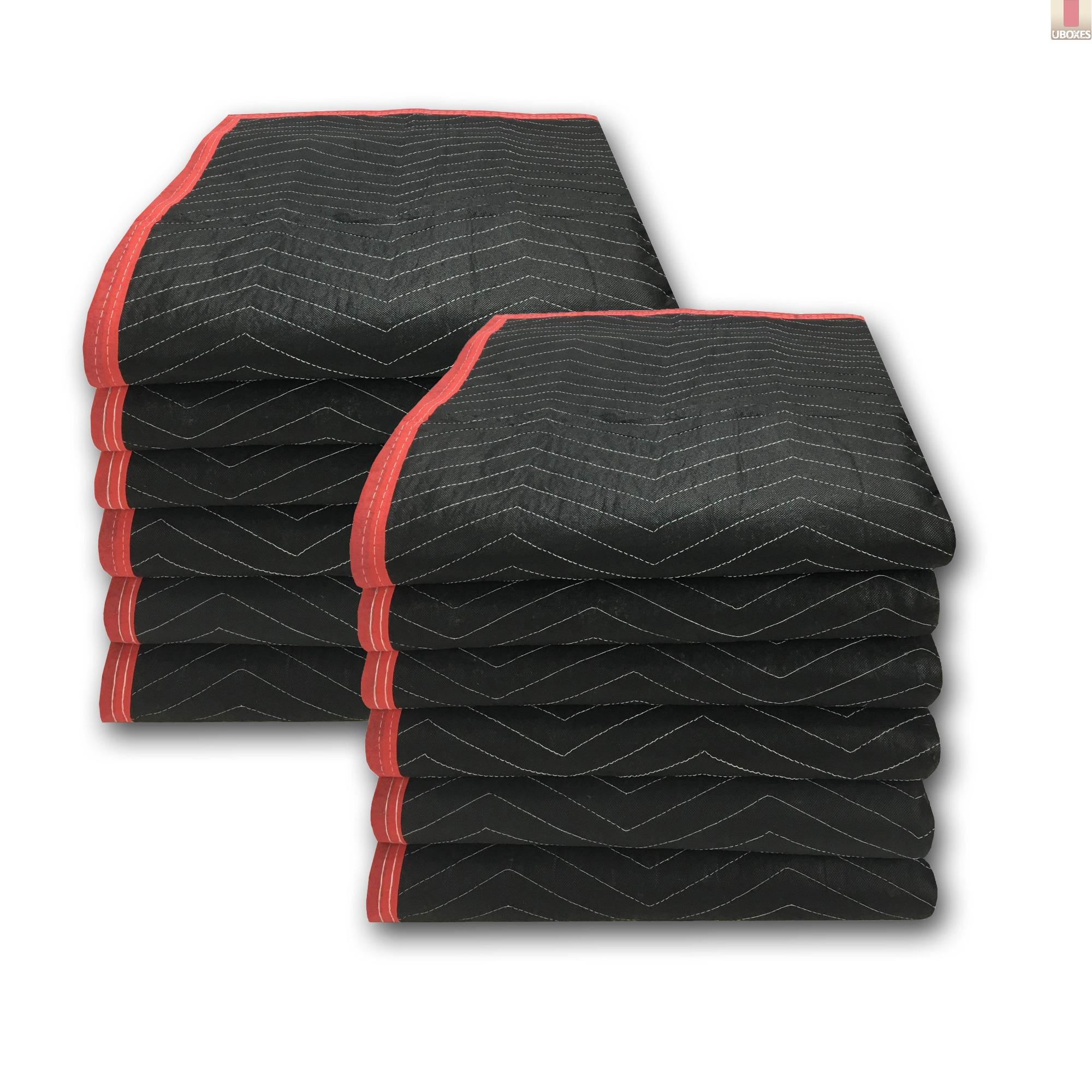 Moving Blankets Deluxe 12 Pack 5.42lbs/ea Protective Shipping eBay