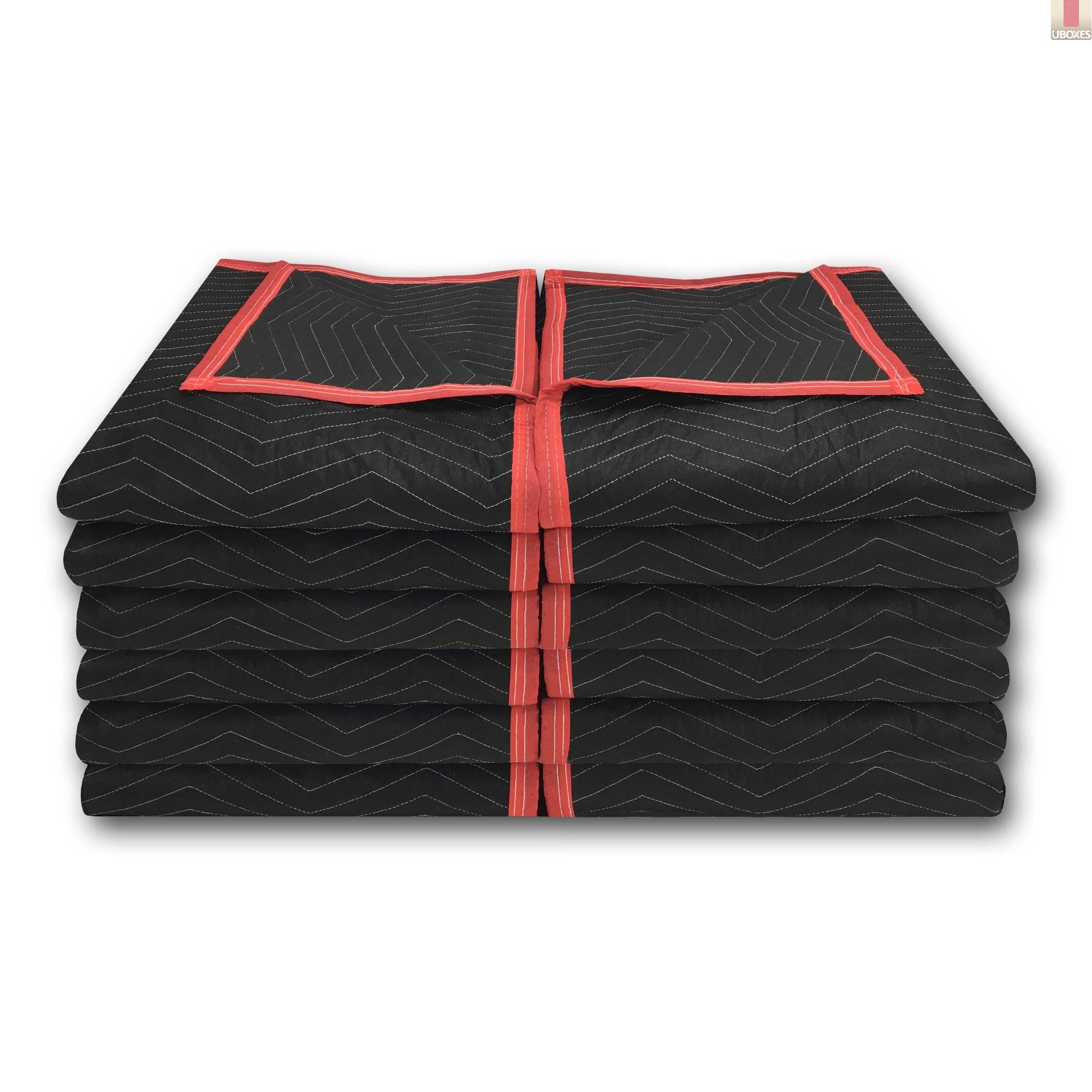 Moving Blankets Deluxe 12 Pack 5.42lbs/ea Protective Shipping eBay