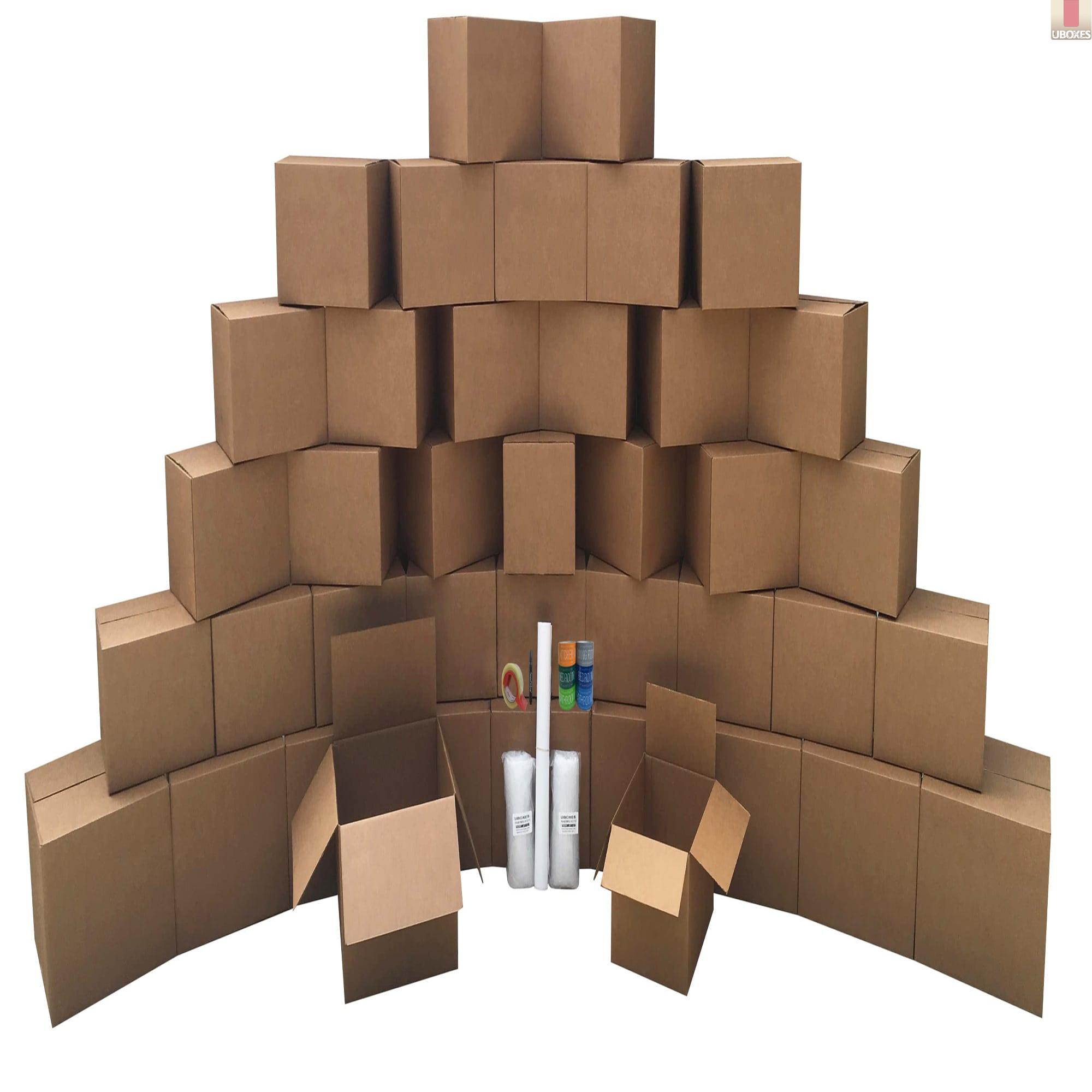 uBoxes Smart Moving Bigger Boxes Kit 3 40 Moving Boxes & Packing