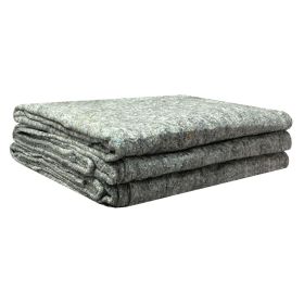 Pack of 3 UBMOVE textile blankets. are used by movers to protect furniture during transit
