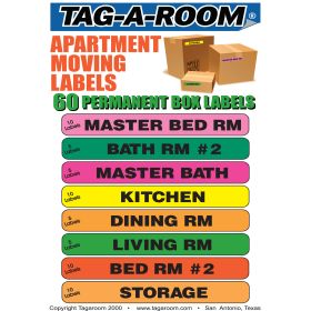 960 Count 4 Bedroom House Pack Fragile Stickers Moving Stickers Color Coded Home Moving Box Labels Moving & Packing Supplies 
