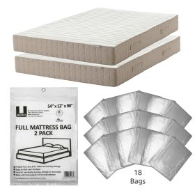 uBoxes bags for mattress pack. contains 18 bags. 