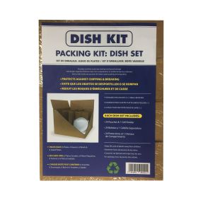 uBoxes Dish Packing Kit 24 pouches 1 cell divider