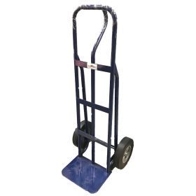 Handtruck with semi-pneumatic wheels 46" high