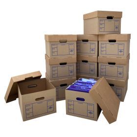 Miracle File Boxes 12 Pack. Identify Easy your Files With |uBoxes Files.