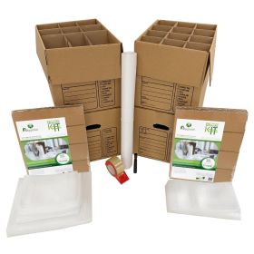 Kitchen Moving Supplies Kit #1 Pack your Kitchen in Just one |uBoxes Kit.