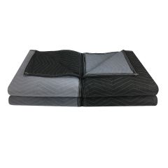 weighted black and white blankets