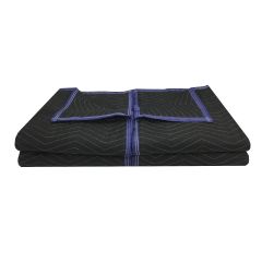 uBoxes Polyester Moving Blanket non-woven fabric with resilient fiber batting filler