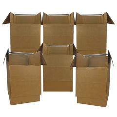 6 Wardrobe Moving Boxes