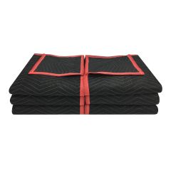 uBoxes red and black moving blankets