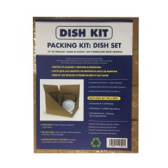 uBoxes Dish Packing Kit 24 pouches 1 cell divider