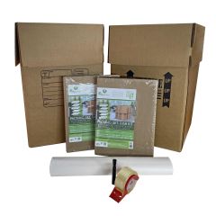 Kitchen Moving Boxes are sturdy cardboard boxes specifically designed for packing kitchen items during a move |UBMOVE

