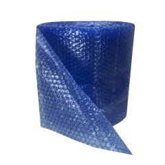  Cushion your packages with |uBoxes Blue small bubble roll.
