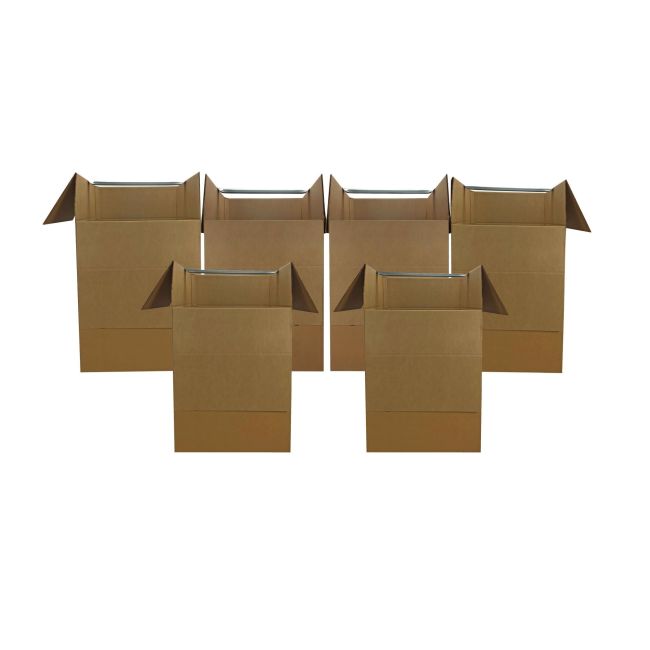 Shorty Wardrobe Moving Boxes (Bundle of 6) 20