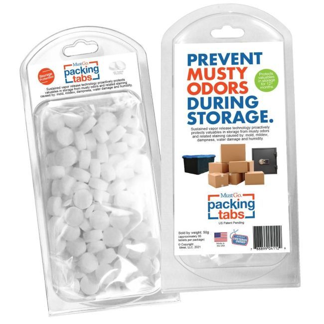 Must Go Tabs to prevent musty orders in Storage | uBoxes