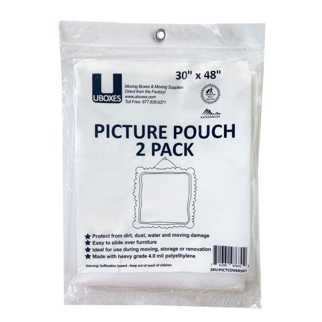 Each artwork bag measures 30 x 48 inches |uBoxes
