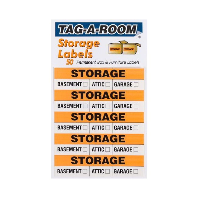 Labels for Storage Boxes