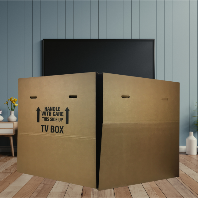 Perfect for packing mirrors, framed artwork, or TVs up to 50 inches