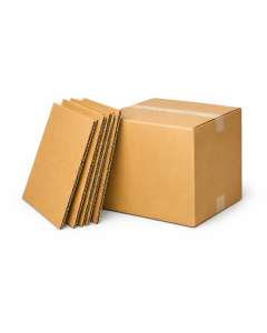 3 Sturdy College Boxes 44 ECT For Storage 18" x 18" x 18"
