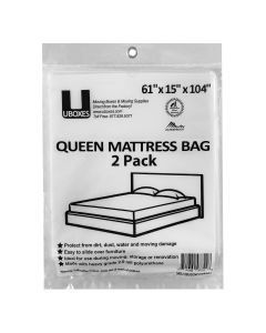 Queen Mattress Cover - 2 Pk 61" x 15" x 104"