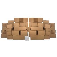 |UBMOVE Basic Moving Boxes Kit #4 contains 52 packing boxes 
