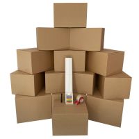 |UBMOVE Bigger Boxes Smart Moving Kit #1 packing supplies and 14 packing boxes.