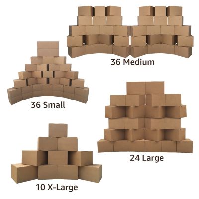 Economy Moving Kit #8 contains 36 Small Moving Boxes 16 x 10 x 10