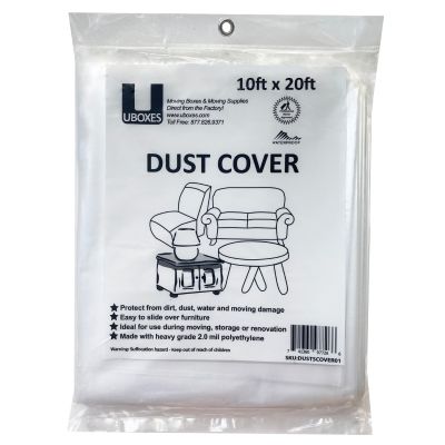 Prevent your items from getting dusty during the move and wrap them in the UBMOVE cover
