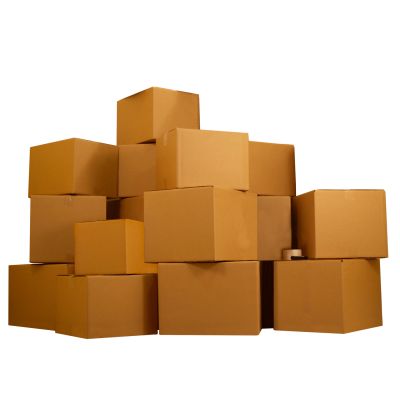 Deluxe  Container Kit con 18 Small Moving boxes, 18 Medium Moving boxes,  9 Large Moving Boxes, and 10 X-Large Moving Boxes |UBMOVE
