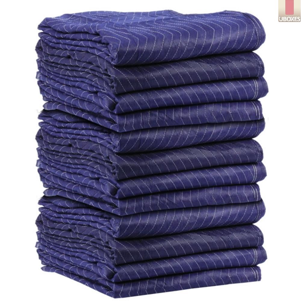 72 Economy Moving Blankets 72x80" 43 Professional Quilted Storage