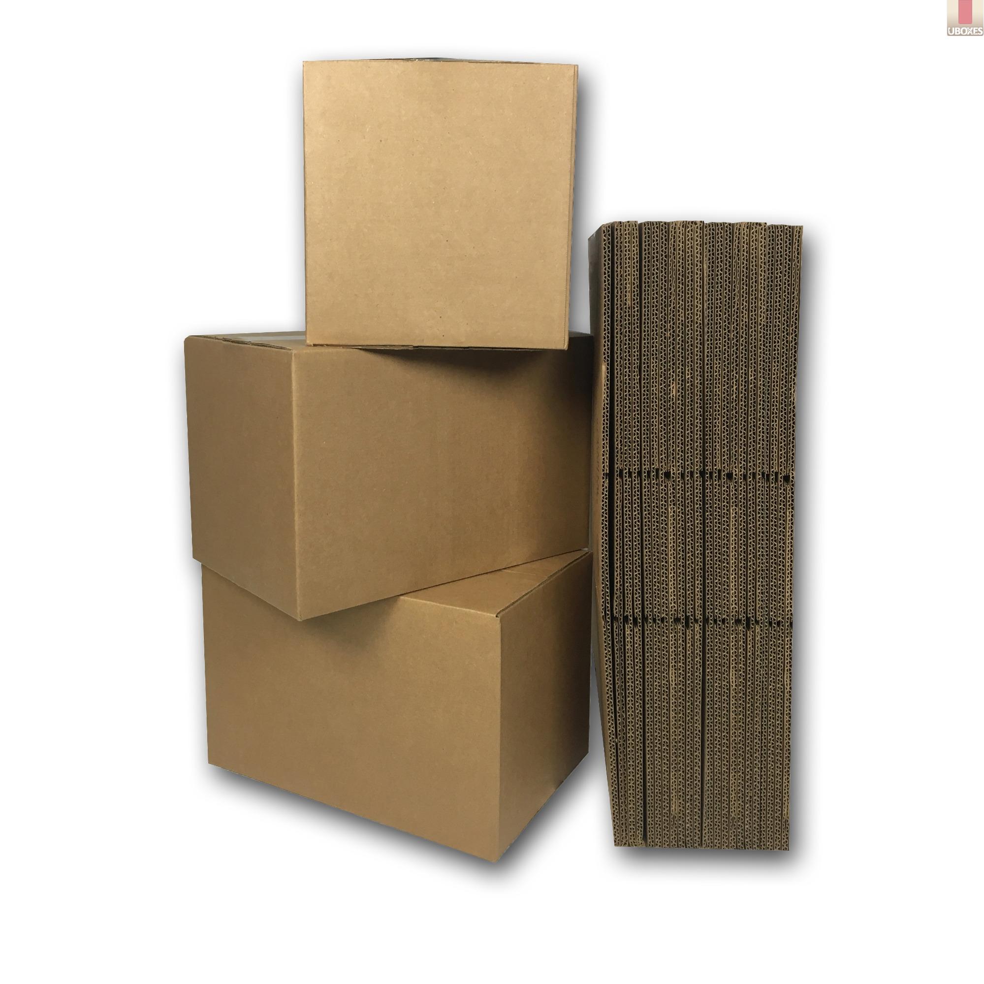 uBoxes Small Moving Boxes (25 Pack) Size 16x10x10