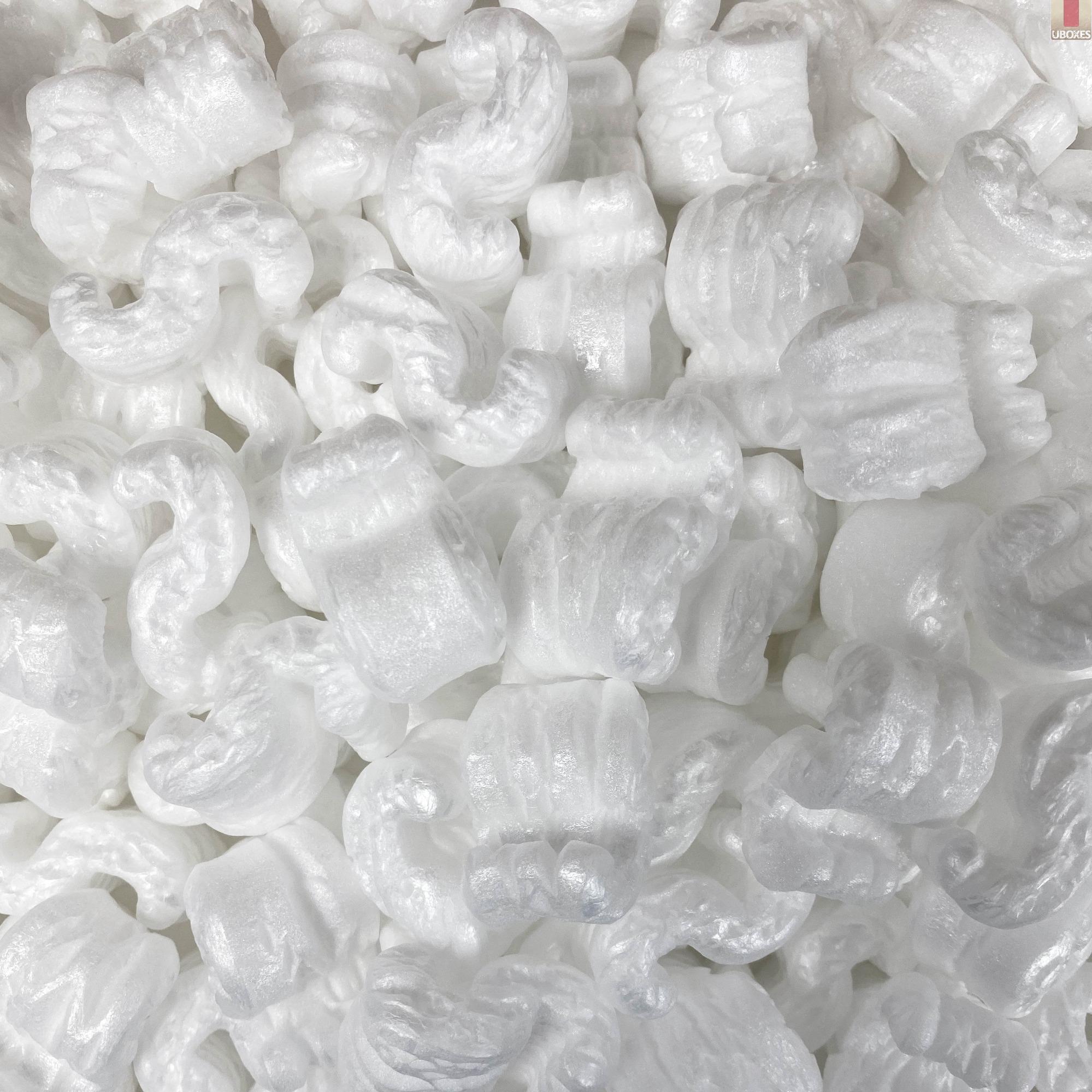 uBoxes Packing Peanuts White 3.5 Cubic feet Lightweight Packing