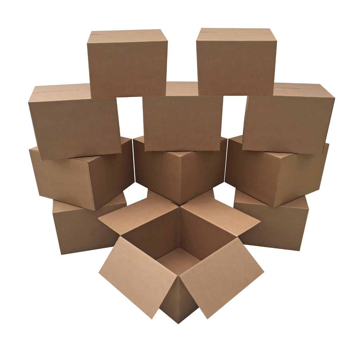 uBoxes Glass Cell Divider Box Compartments & Foam Pouches for