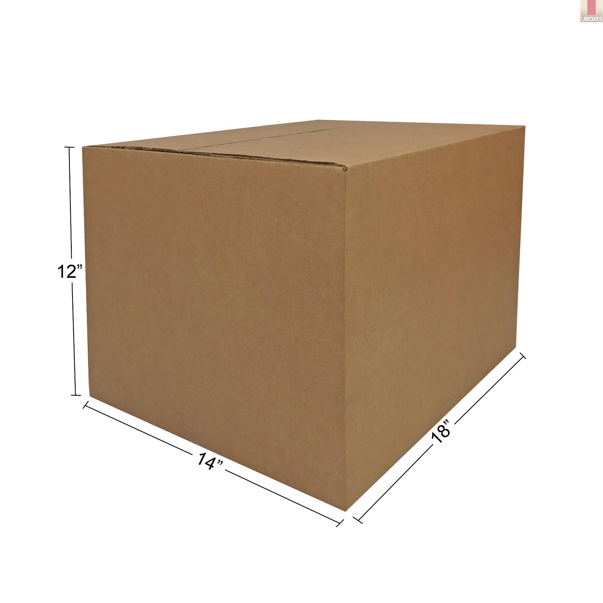 UBoxes 10 Medium Cardboard Moving Boxes 18" x 14" x12" eBay