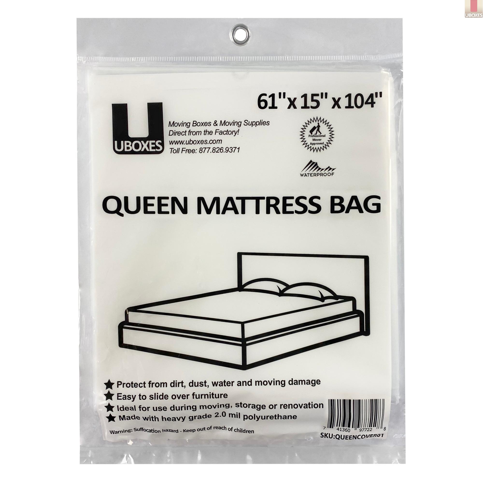 UHaul Deluxe King Mattress & Box Spring Bag Set LUXURY LINE W/BUILT IN HANDLES eBay