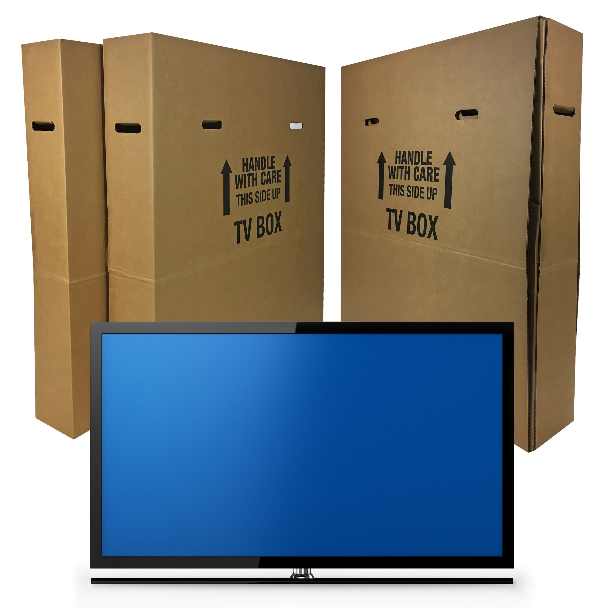 uBoxes TV Moving Box Fits Up To 70" Adjustable Box 741360976726 eBay