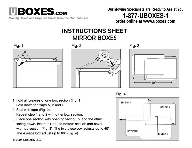 Picture & Mirror Instructions