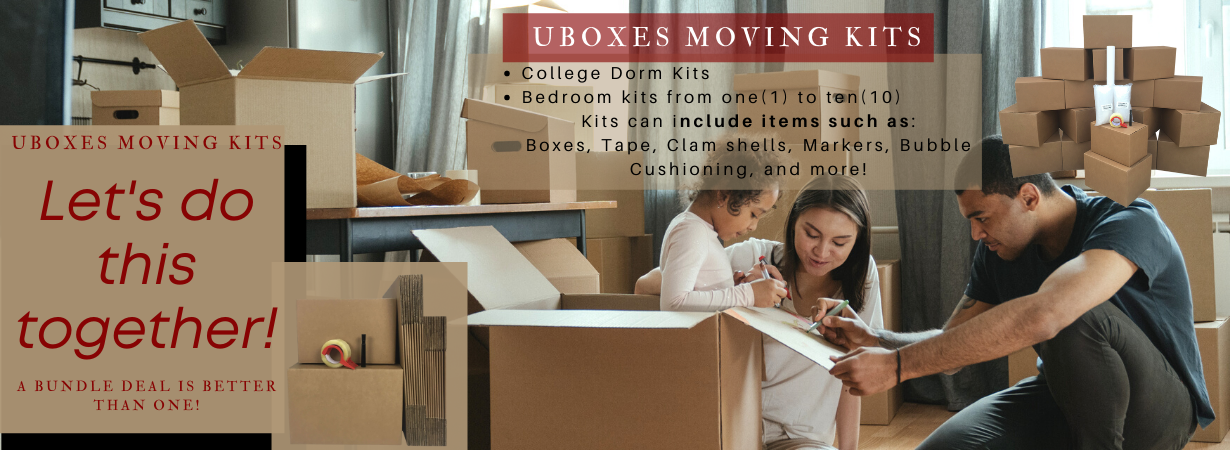 Moving Boxes and Supplies