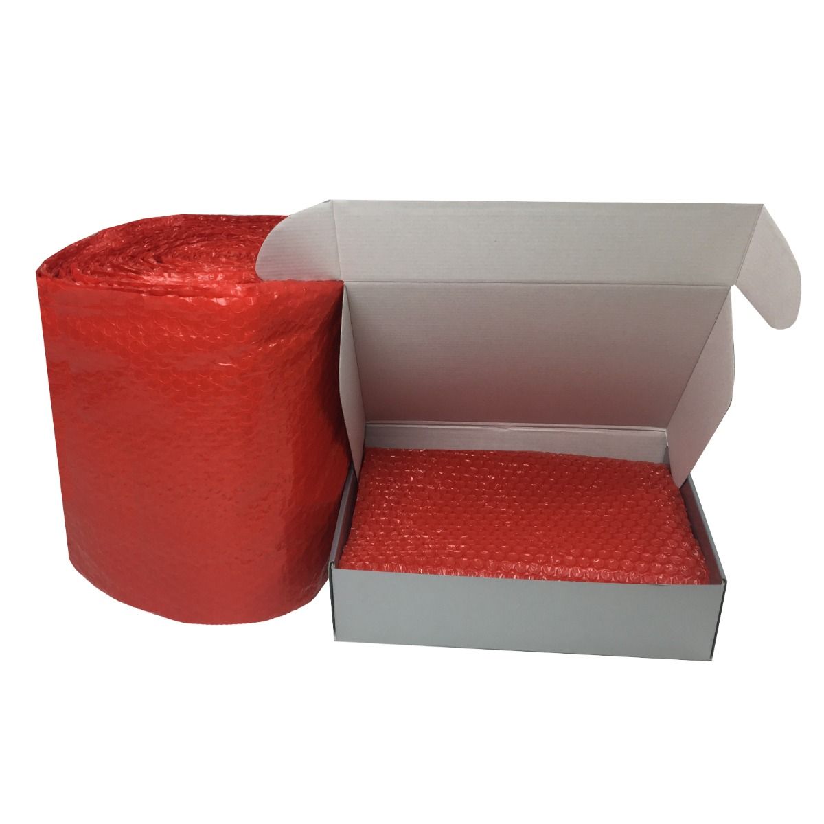 UBMOVE Small Bubble Red Wrap 12" Wide perforated every 12" - Picture 36 of 38