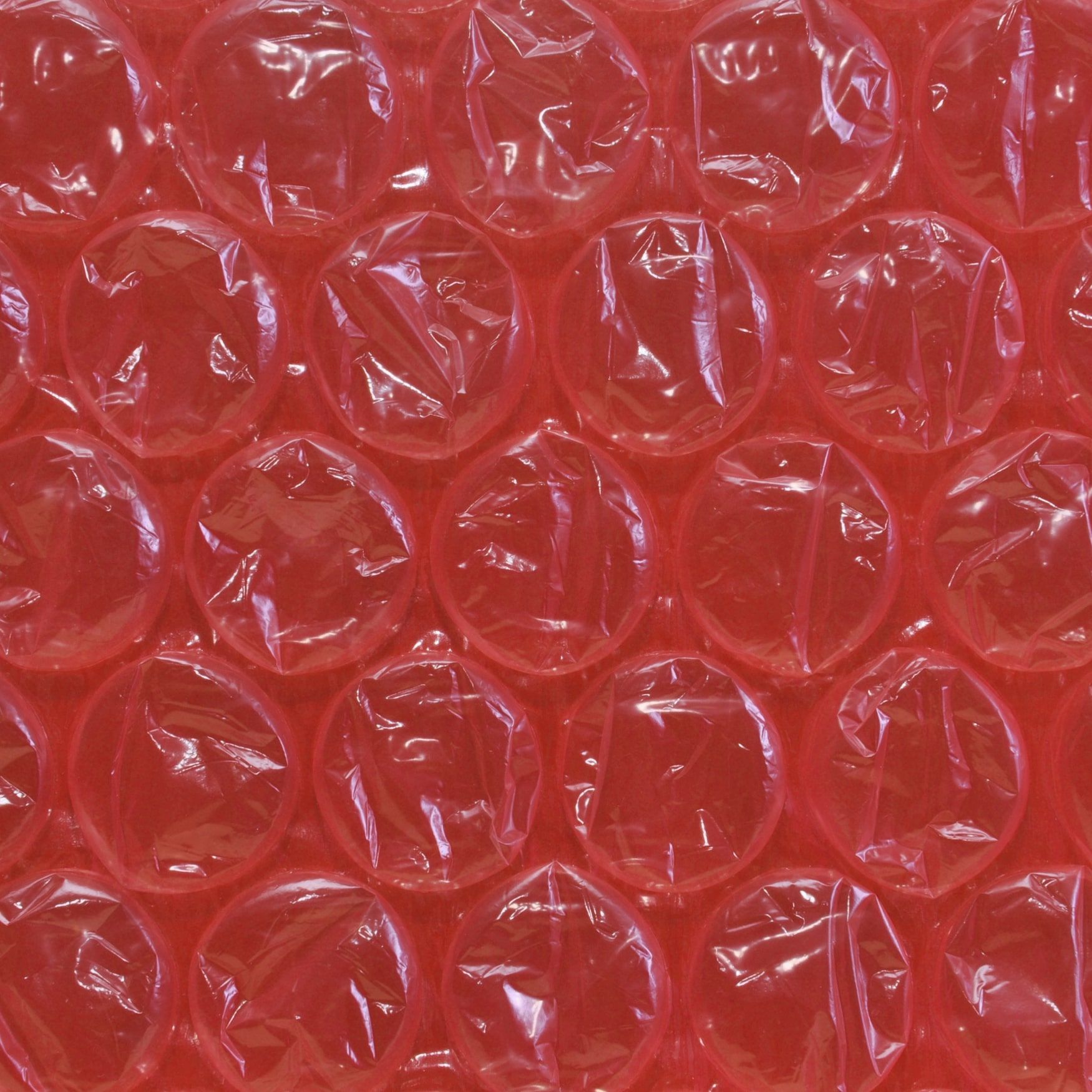 UBMOVE Small Bubble Red Wrap 12" Wide perforated every 12" - Picture 16 of 38